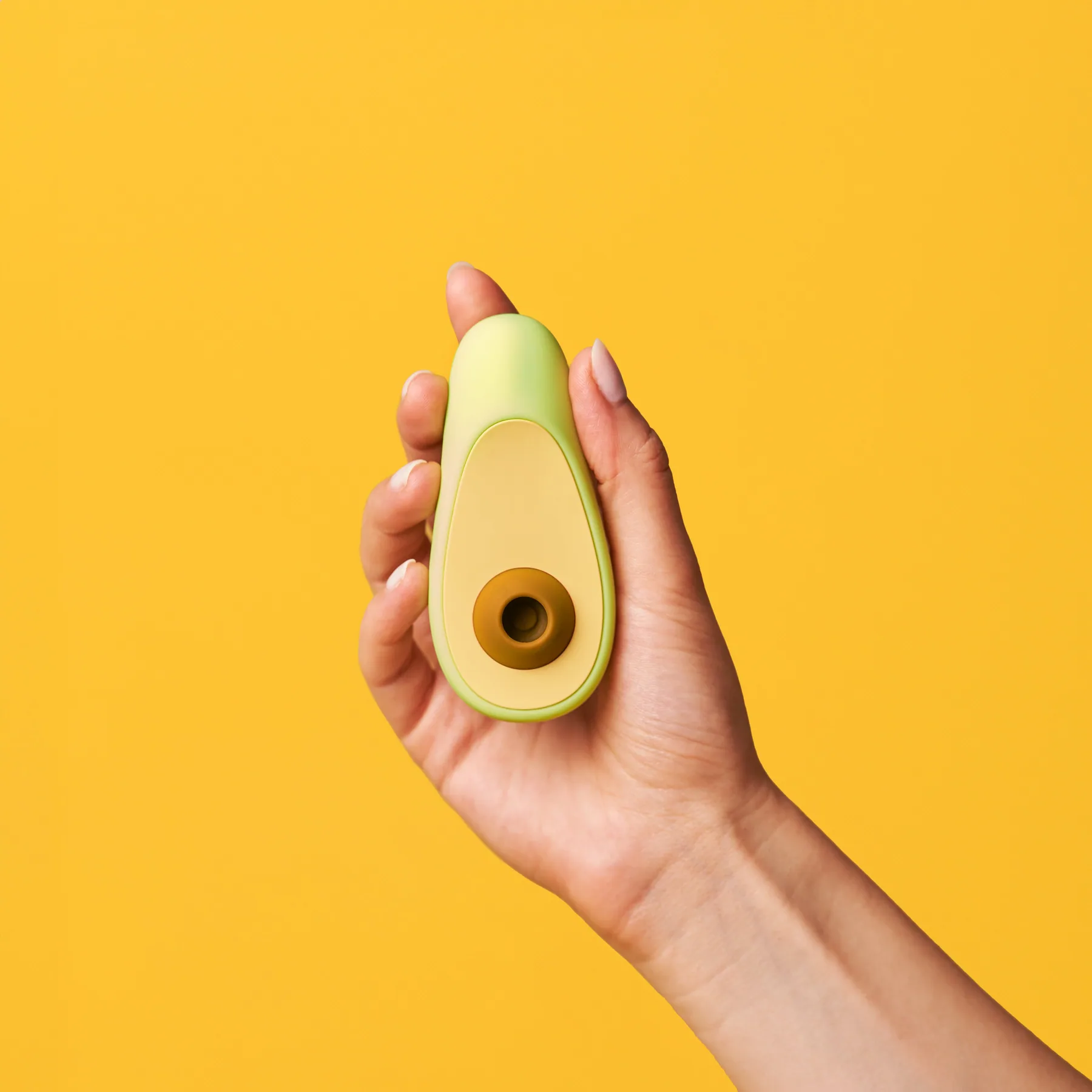 Avocado sex toy detail view